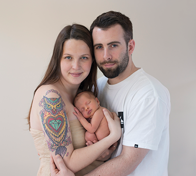 Tom, Stacey and Leah