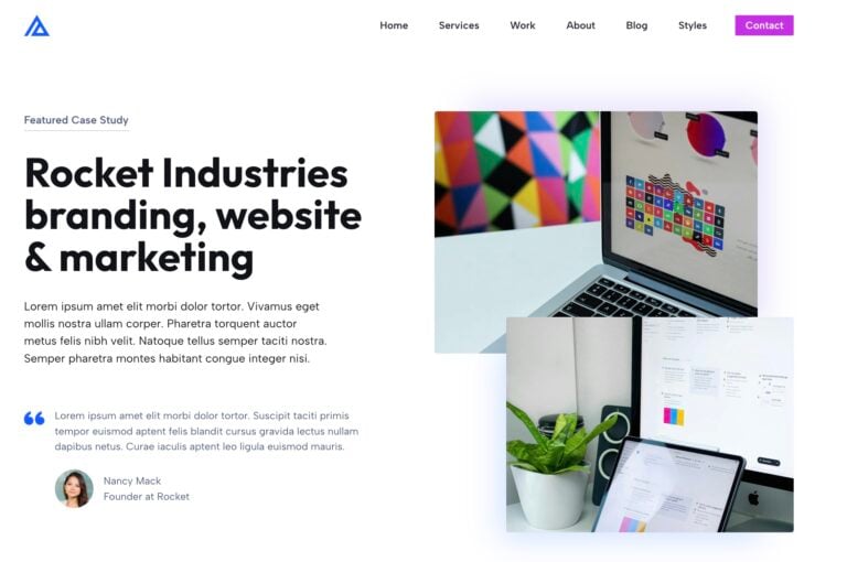 Affinity starter site case study
