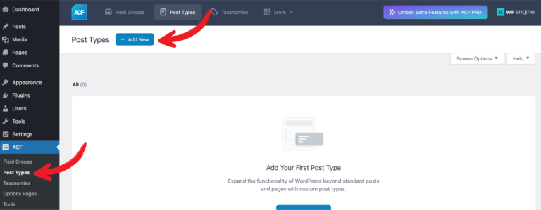 acf-add-new-post-type Advanced Custom Fields: Add New Post Type