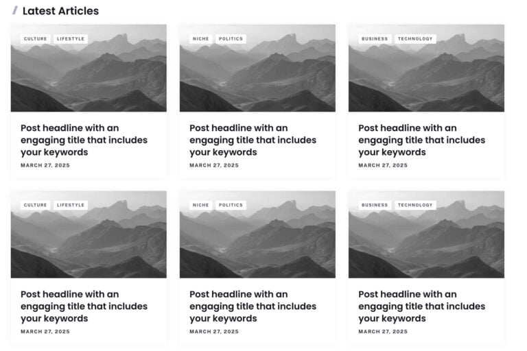 archive-latest Archive Starter Site Latest Articles