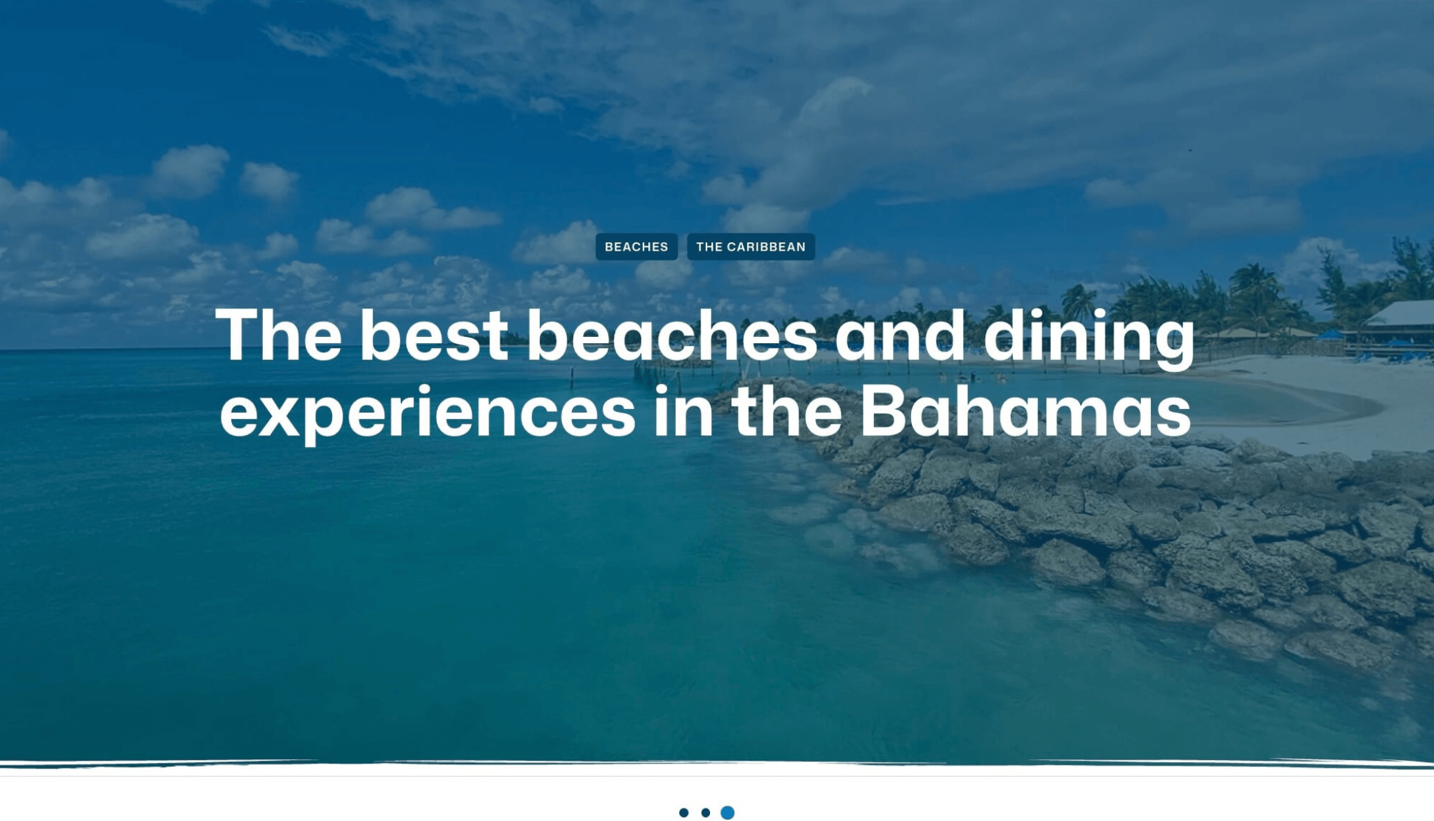 Nomad Starter Site Slider