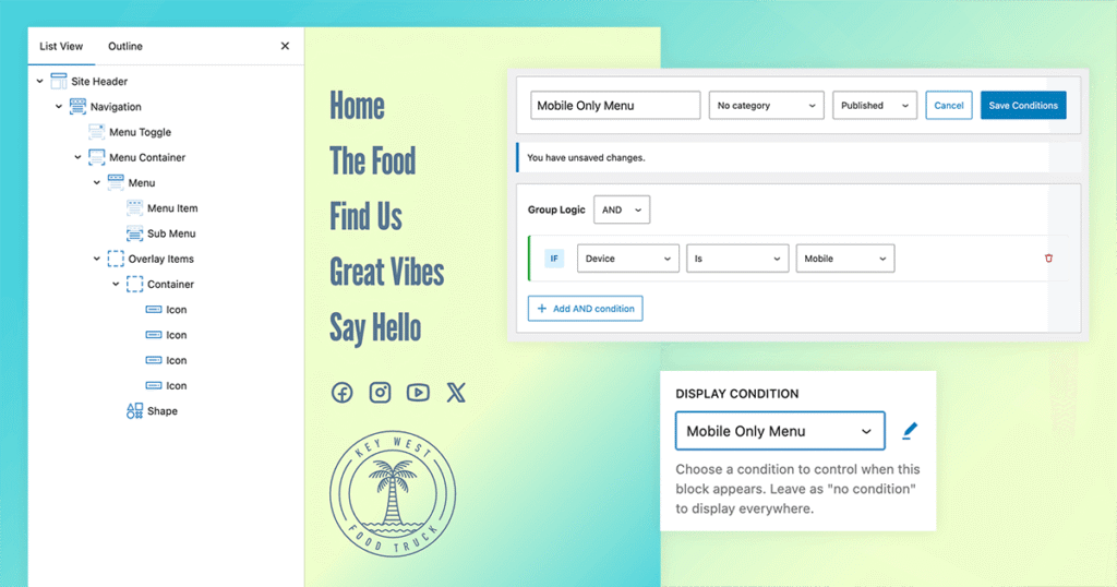 How to Use Conditions for Multiple Navigation Structures - GeneratePress