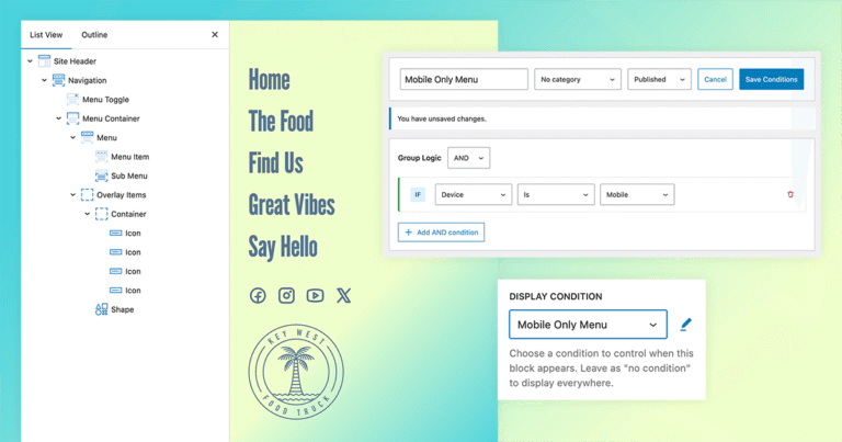How to Use Conditions for Multiple Navigation Structures - GeneratePress