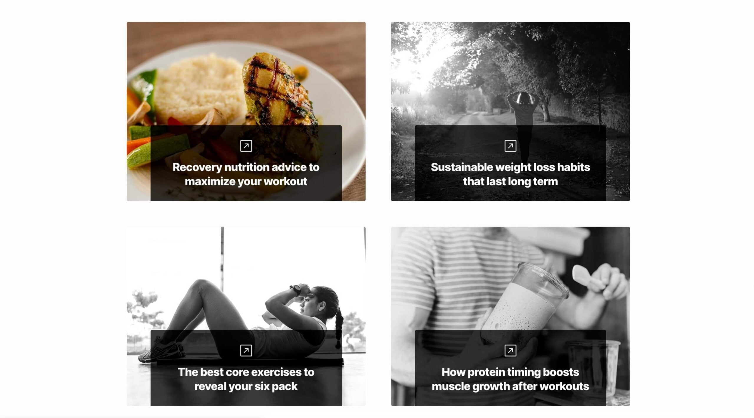 blog archive trainer starter site