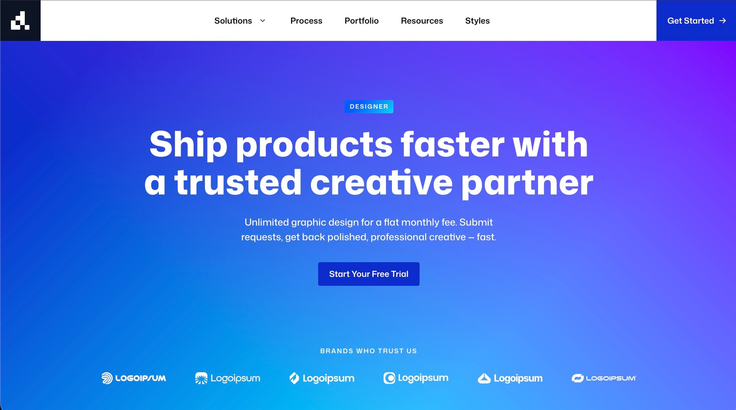 GeneratePress Designer Starter Site